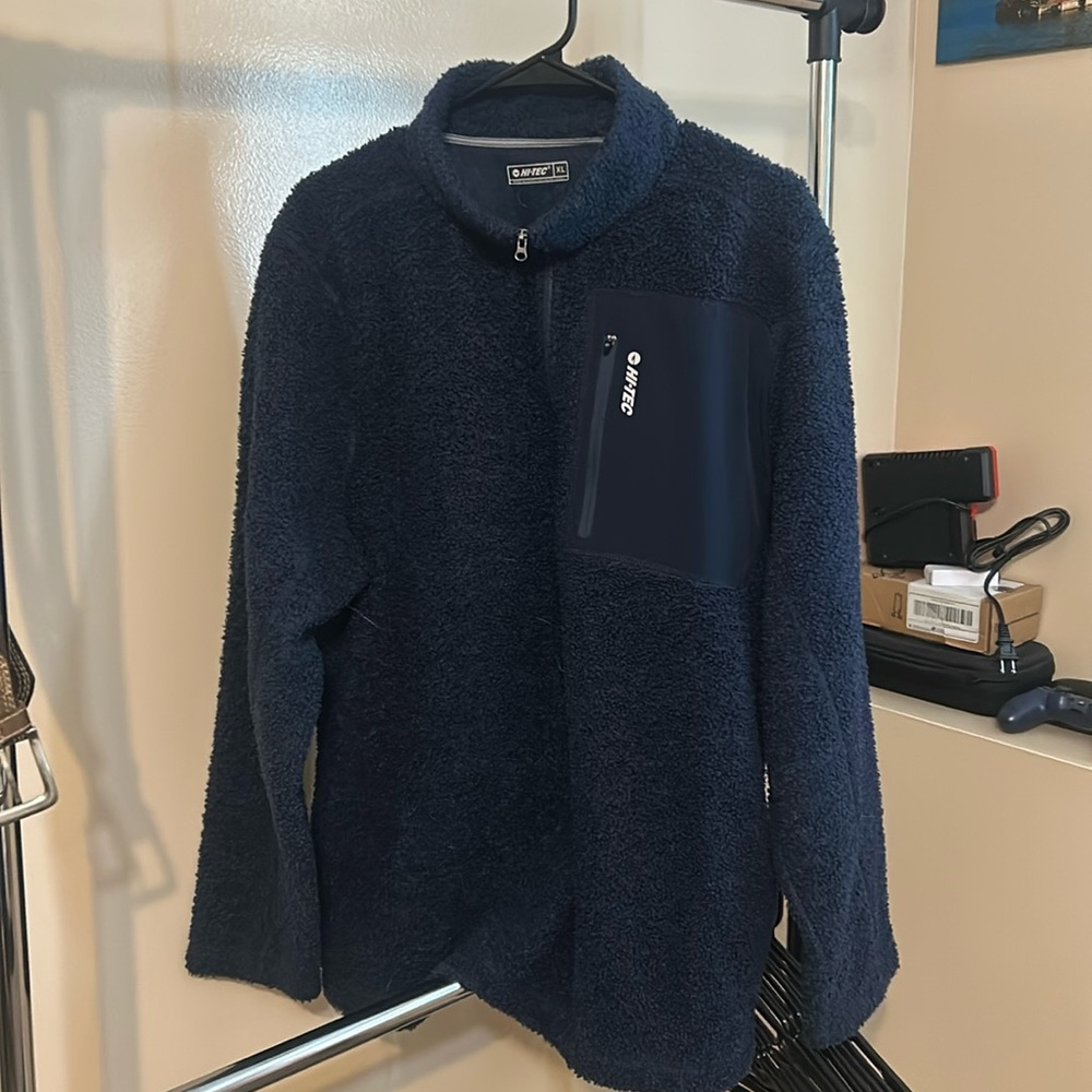 Like new, dark blue, XL